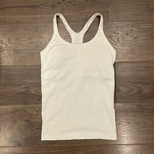 Lululemon size 6 white tank top
